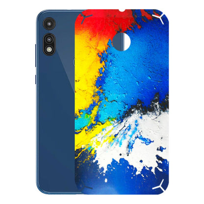 Motorola Phone Skins (All Models) - Acrylic Paint Spill - 3D Embossed Finish (L-229) Motorola Moto E