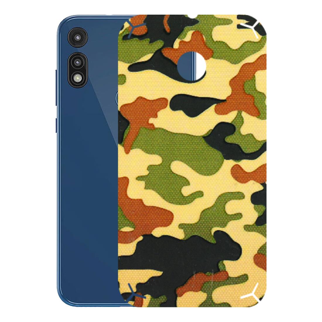 Motorola Phone Skins (All Models) - Indian Military - 3D Embossed Finish (L-234) Motorola Moto E