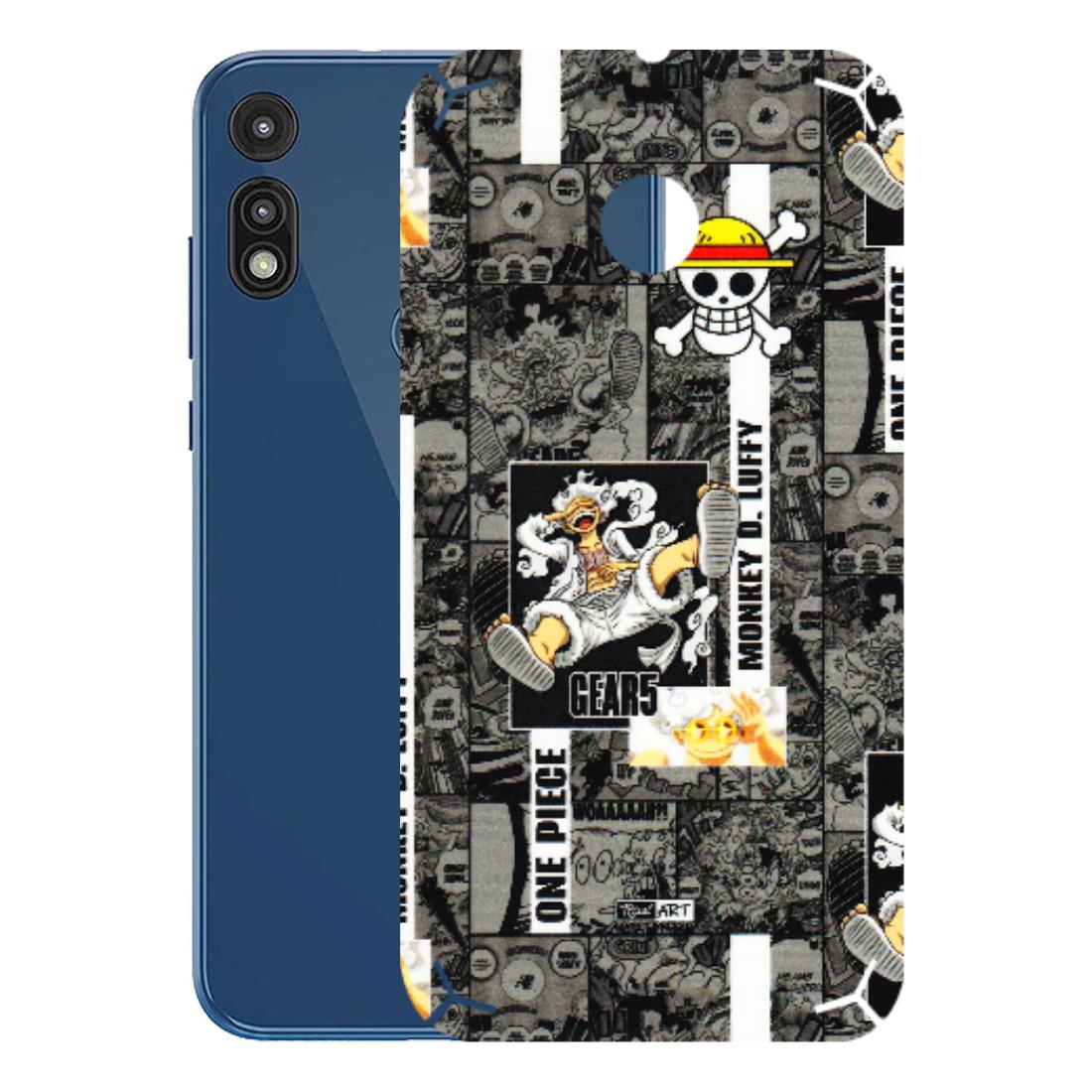 Motorola Phone Skins (All Models) - Cuffy Anime MonkeyCamic - 3D Embossed Finish (L-242) Motorola Moto E