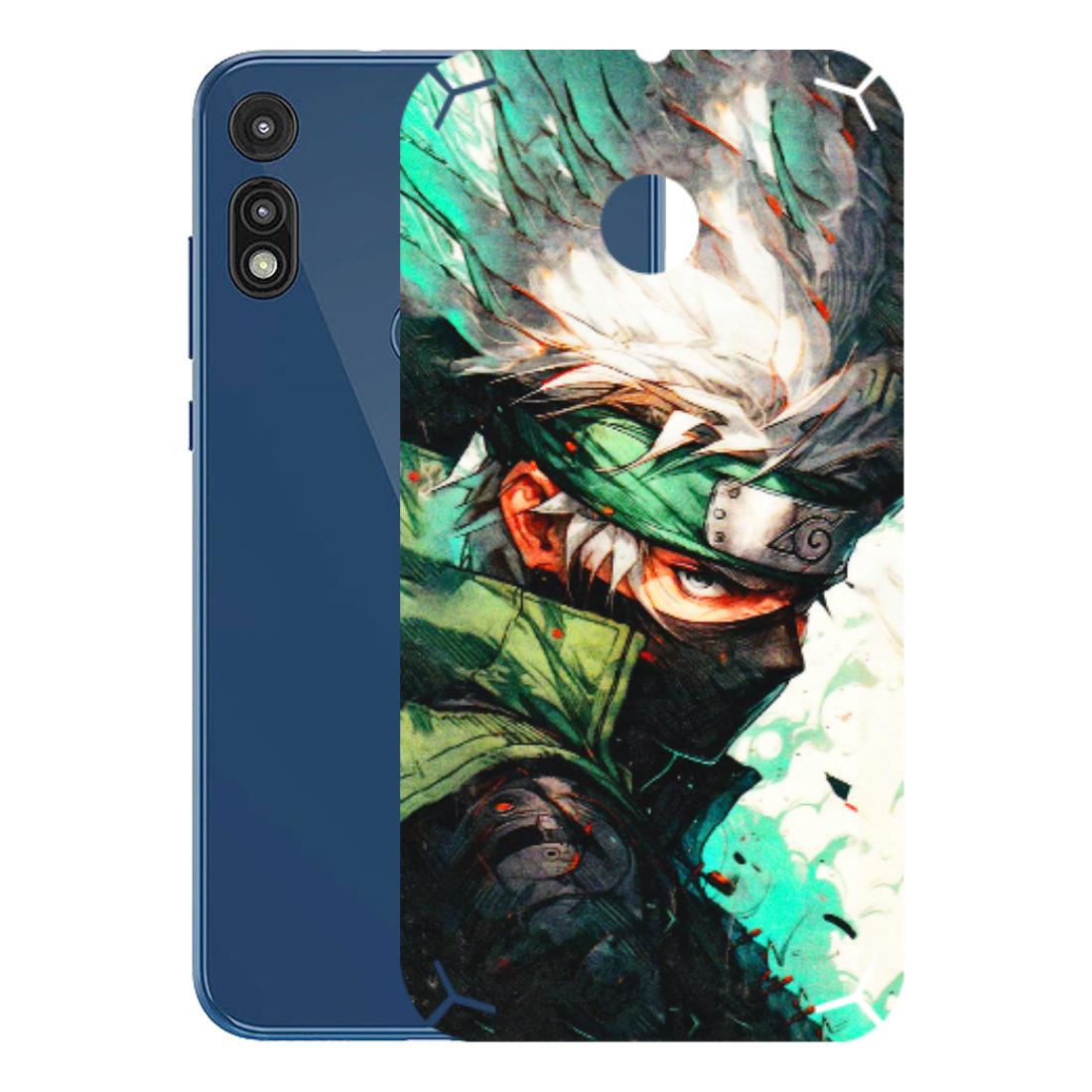 Motorola Phone Skins (All Models) - Kakashi Side Profile - 3D Embossed Finish (L-249) Motorola Moto E
