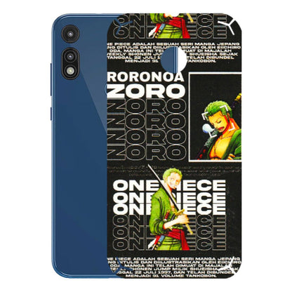 Motorola Phone Skins (All Models) - One Piece Zoro - 3D Embossed Finish (L-250) Motorola Moto E