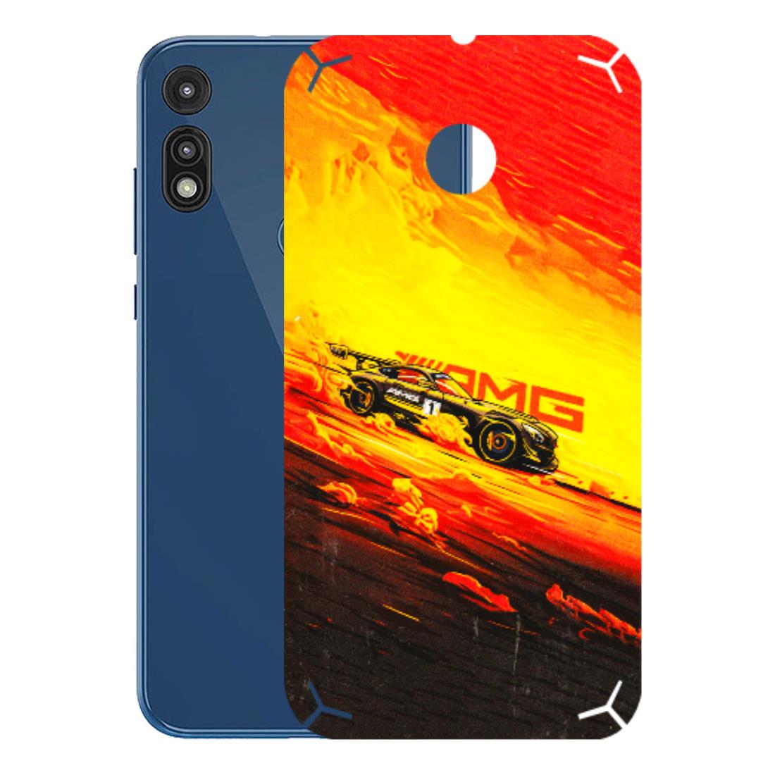 Motorola Phone Skins (All Models) - AMG Car Speed Cover - 3D Embossed Finish (L-256) Motorola Moto E