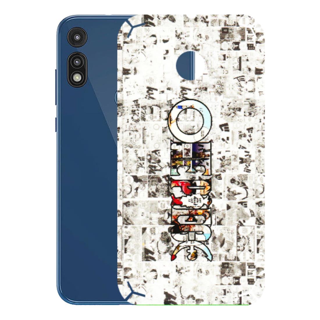 Motorola Phone Skins (All Models) - One Piece Manga - 3D Embossed Finish (L-26) Motorola Moto E