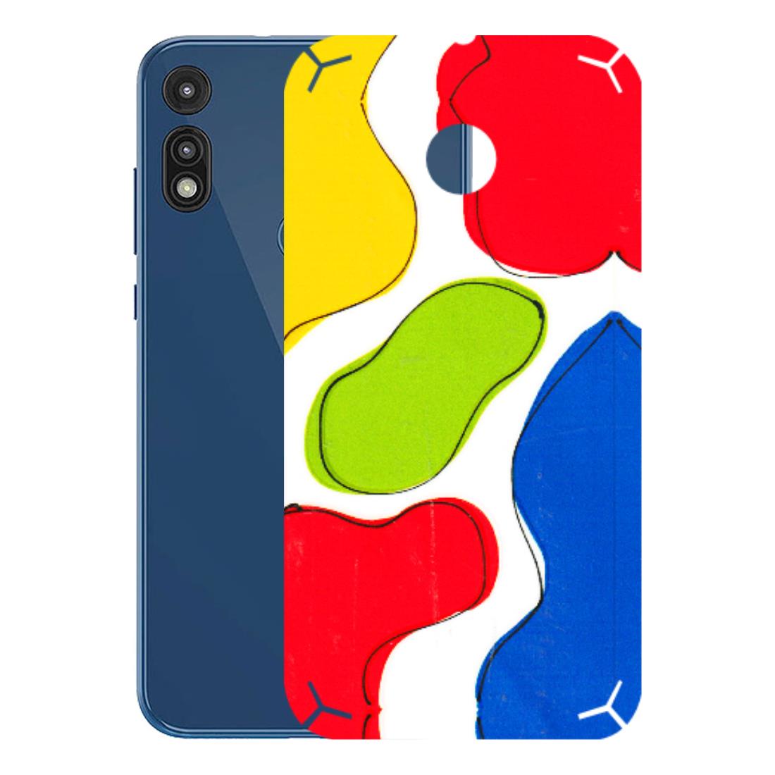 Motorola Phone Skins (All Models) - RGB Colour Paint - 3D Embossed Finish (L-284) Motorola Moto E