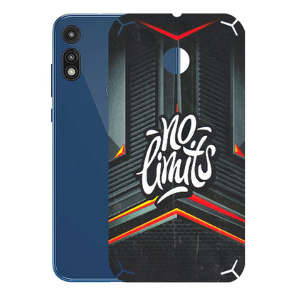Motorola Phone Skins (All Models) - No Limits - 3D Embossed Finish (L-286) Motorola Moto E