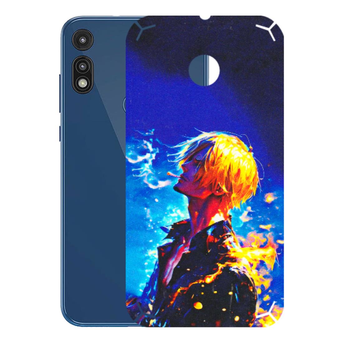 Motorola Phone Skins (All Models) - Sanji Vinsmoke One Piece - 3D Embossed Finish (L-319) Motorola Moto E