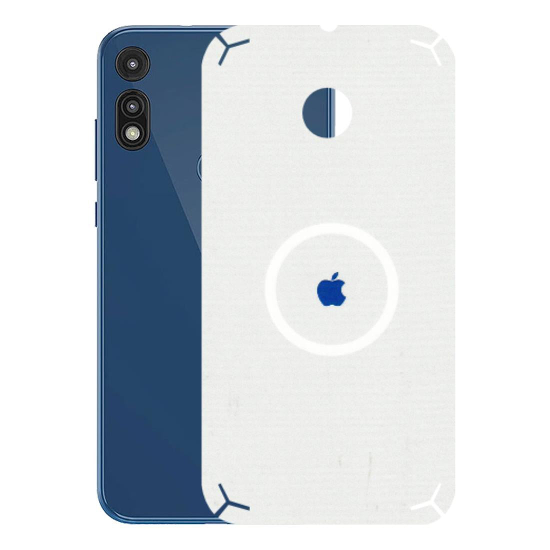 Motorola Phone Skins (All Models) - iPhone Magsafe Logo - 3D Embossed Finish (L-320) Motorola Moto E