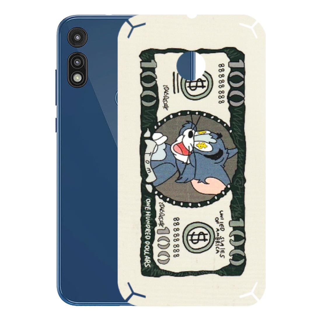 Motorola Phone Skins (All Models) - Tom Hundred Dollar - 3D Embossed Finish (L-324) Motorola Moto E