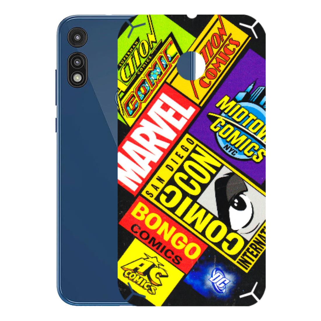 Motorola Phone Skins (All Models) - Bongo Comic Con - 3D Embossed Finish (L-325) Motorola Moto E