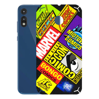 Motorola Phone Skins (All Models) - Bongo Comic Con - 3D Embossed Finish (L-325) Motorola Moto E