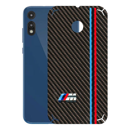 Motorola Phone Skins (All Models) - BM Carbon Fiber Feels - 3D Embossed Finish (L-38) Motorola Moto E