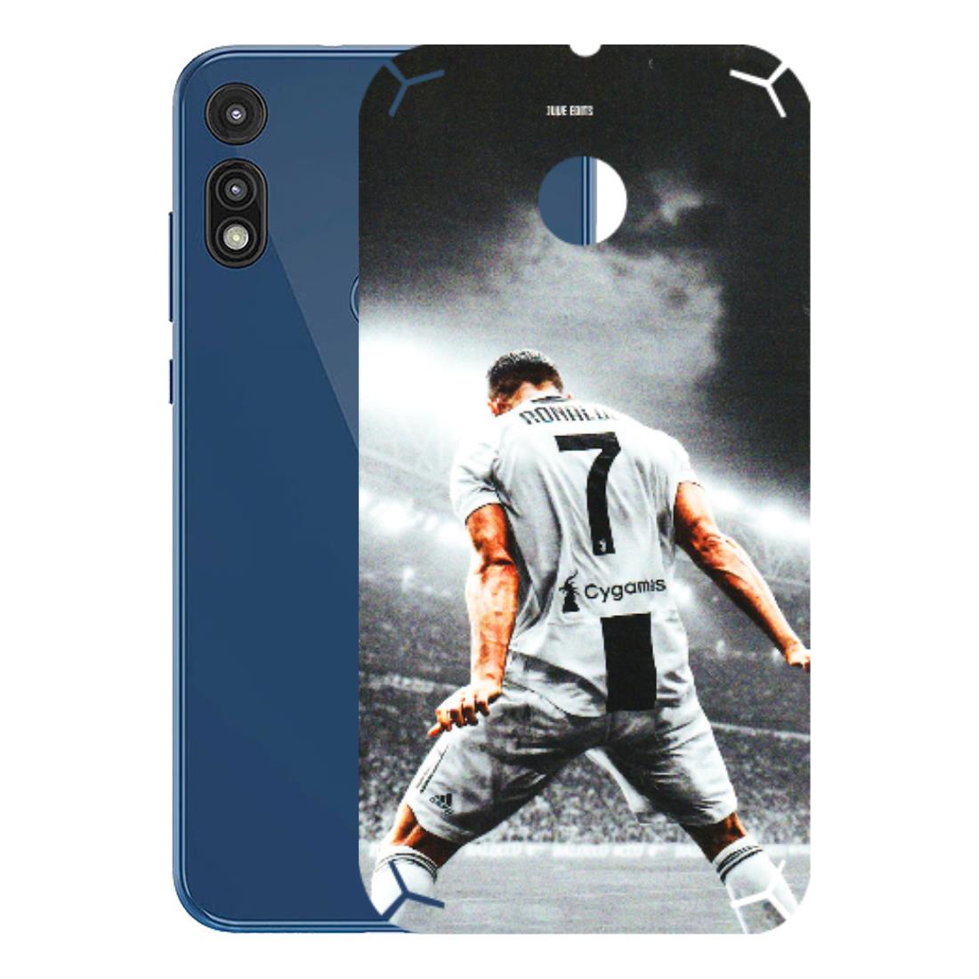 Motorola Phone Skins (All Models) - Ronaldo CR7 Crazy - 3D Embossed Finish (L-44) Motorola Moto E
