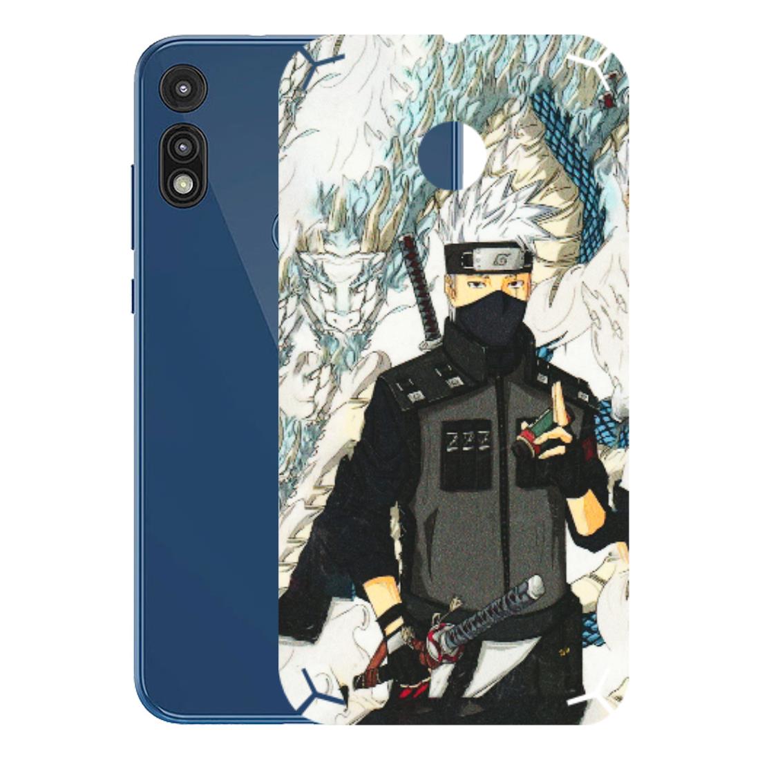 Motorola Phone Skins (All Models) - Kakashi Hatake Naruto Anime - 3D Embossed Finish (L-46) Motorola Moto E
