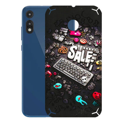 Motorola Phone Skins (All Models) - Gadgets Sale - 3D Embossed Finish (L-50) Motorola Moto E