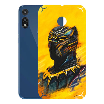 Motorola Phone Skins (All Models) - Yellow Panther - 3D Embossed Finish (L-54) Motorola Moto E