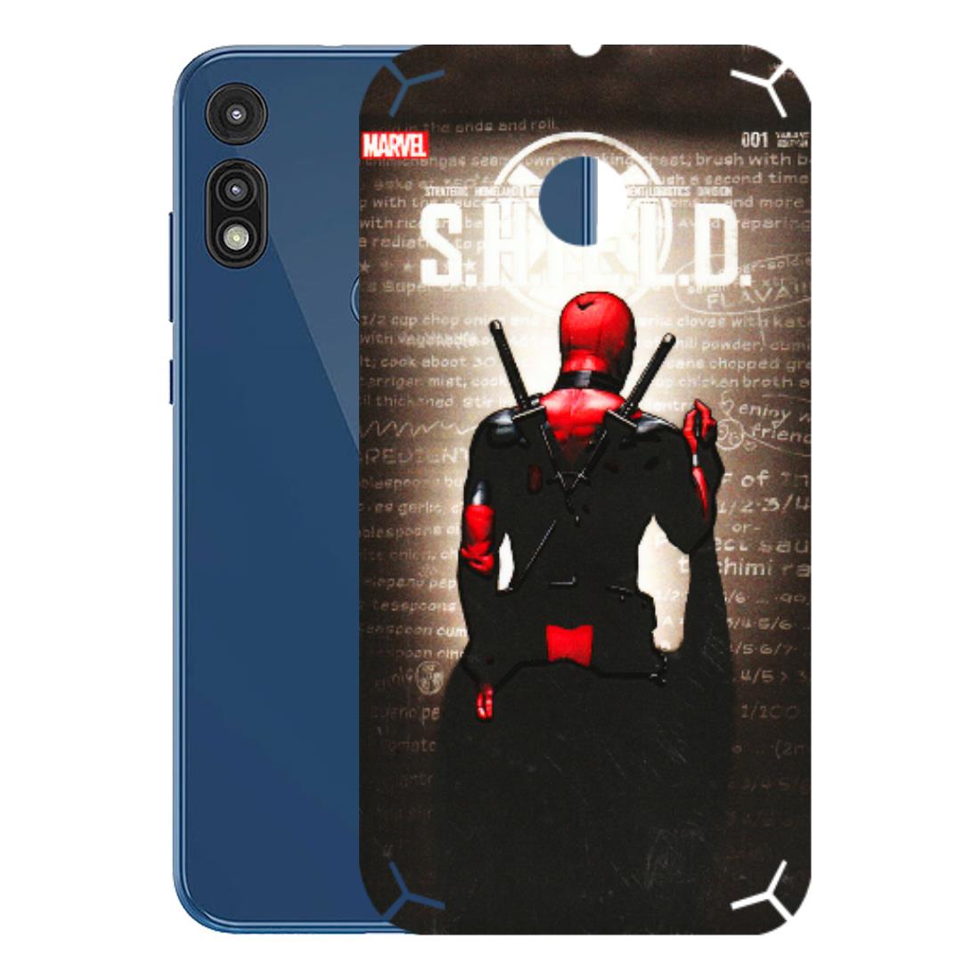 Motorola Phone Skins (All Models) - Deadpool - 3D Embossed Finish (L-56) Motorola Moto E