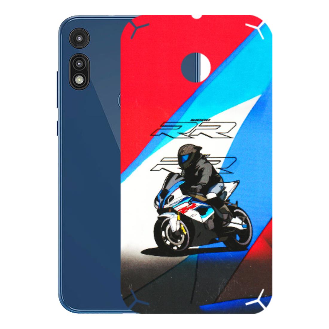 Motorola Phone Skins (All Models) - Bikers Love - 3D Embossed Finish (L-58) Motorola Moto E