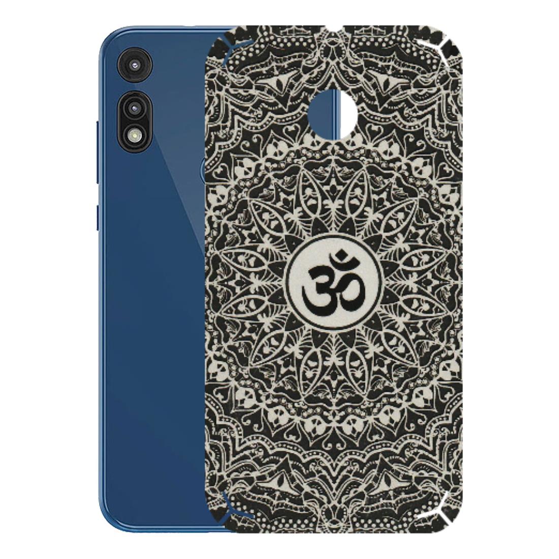 Motorola Phone Skins (All Models) - Aum Elegant Mandala - 3D Embossed Finish (L-62) Motorola Moto E