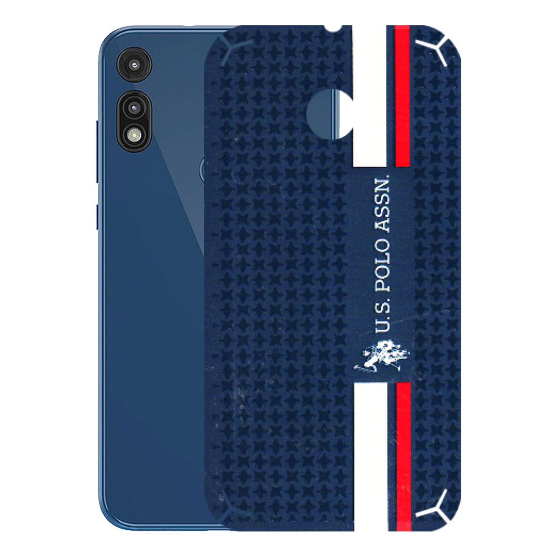 Motorola Phone Skins (All Models) - US POLO Designer Brand - 3D Embossed Finish (L-65) Motorola Moto E