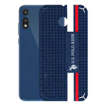 Motorola Phone Skins (All Models) - US POLO Designer Brand - 3D Embossed Finish (L-65) Motorola Moto E