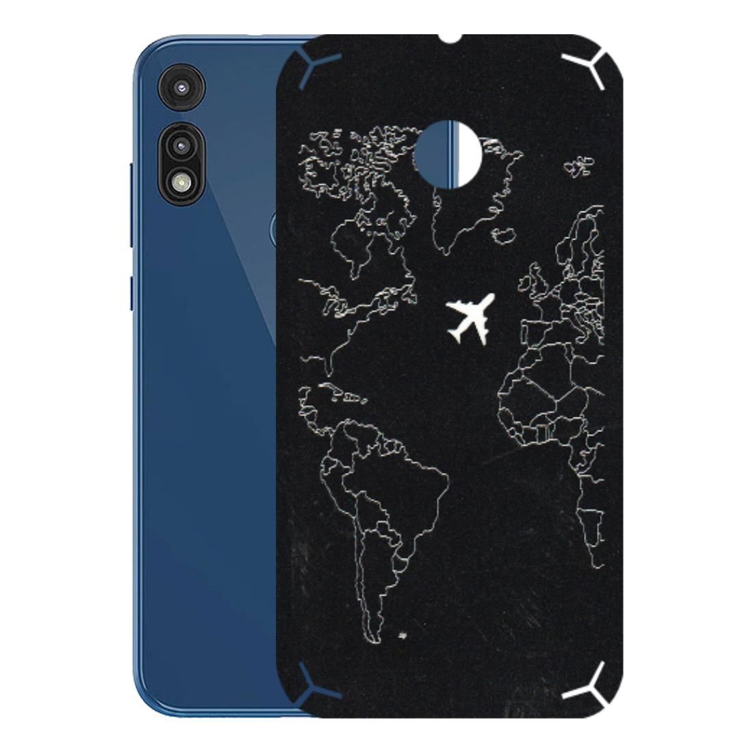 Motorola Phone Skins (All Models) - Never Ending Travel - 3D Embossed Finish (L-79) Motorola Moto E