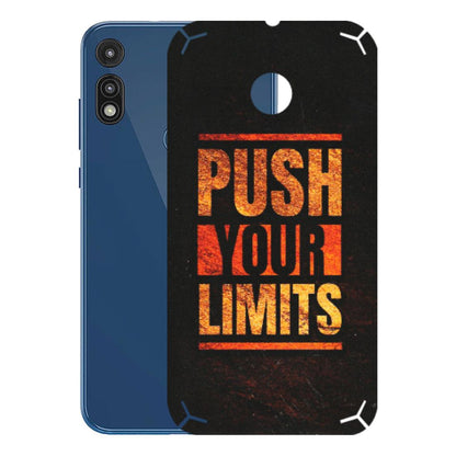 Motorola Phone Skins (All Models) - Push Your Limits - Matte Finish (M-118) Motorola Moto E
