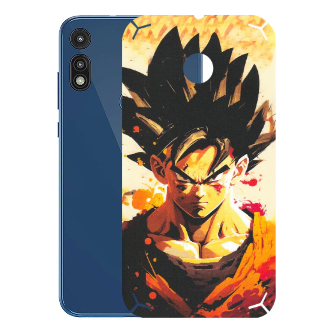 Motorola Phone Skins (All Models) - Angry Goku - Matte Finish (M-12) Motorola Moto E