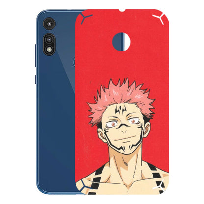 Motorola Phone Skins (All Models) - Ryomen Sukuna Fun Anime - Matte Finish (M-153) Motorola Moto E
