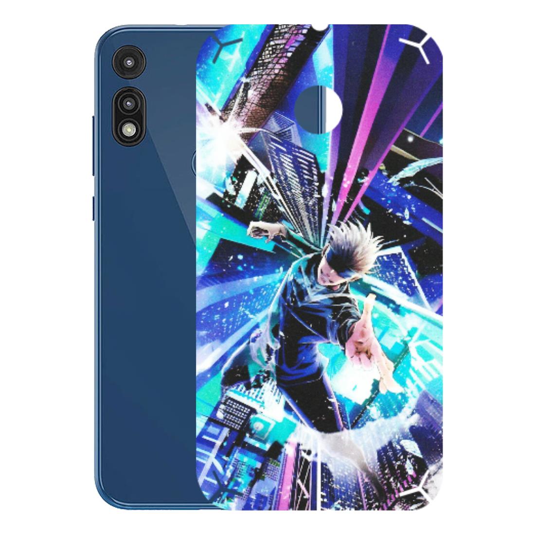 Motorola Phone Skins (All Models) - Manga Action Jujustu Kaisen Anime - Matte Finish (M-155) Motorola Moto E