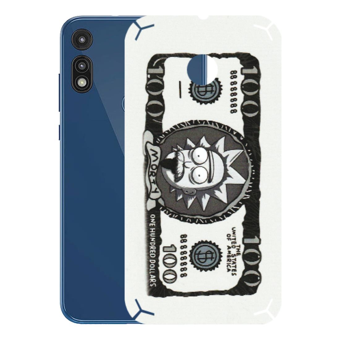 Motorola Phone Skins (All Models) - Rick And Morty Hundred Dollar Anime - Matte Finish (M-161) Motorola Moto E