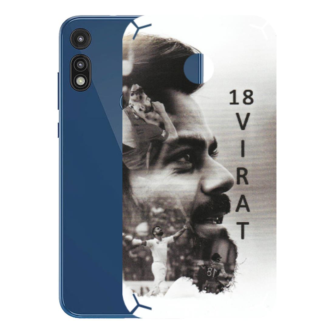 Motorola Phone Skins (All Models) - Virat Kohli Cricketer - Matte Finish (M-163) Motorola Moto E