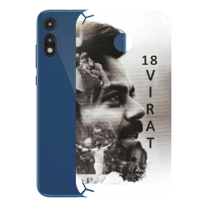 Motorola Phone Skins (All Models) - Virat Kohli Cricketer - Matte Finish (M-163) Motorola Moto E