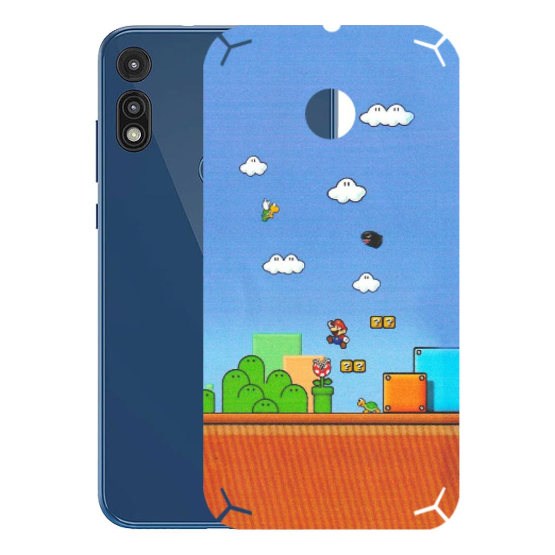 Motorola Phone Skins (All Models) - Mario Game Scene - Matte Finish (M-24) Motorola Moto E
