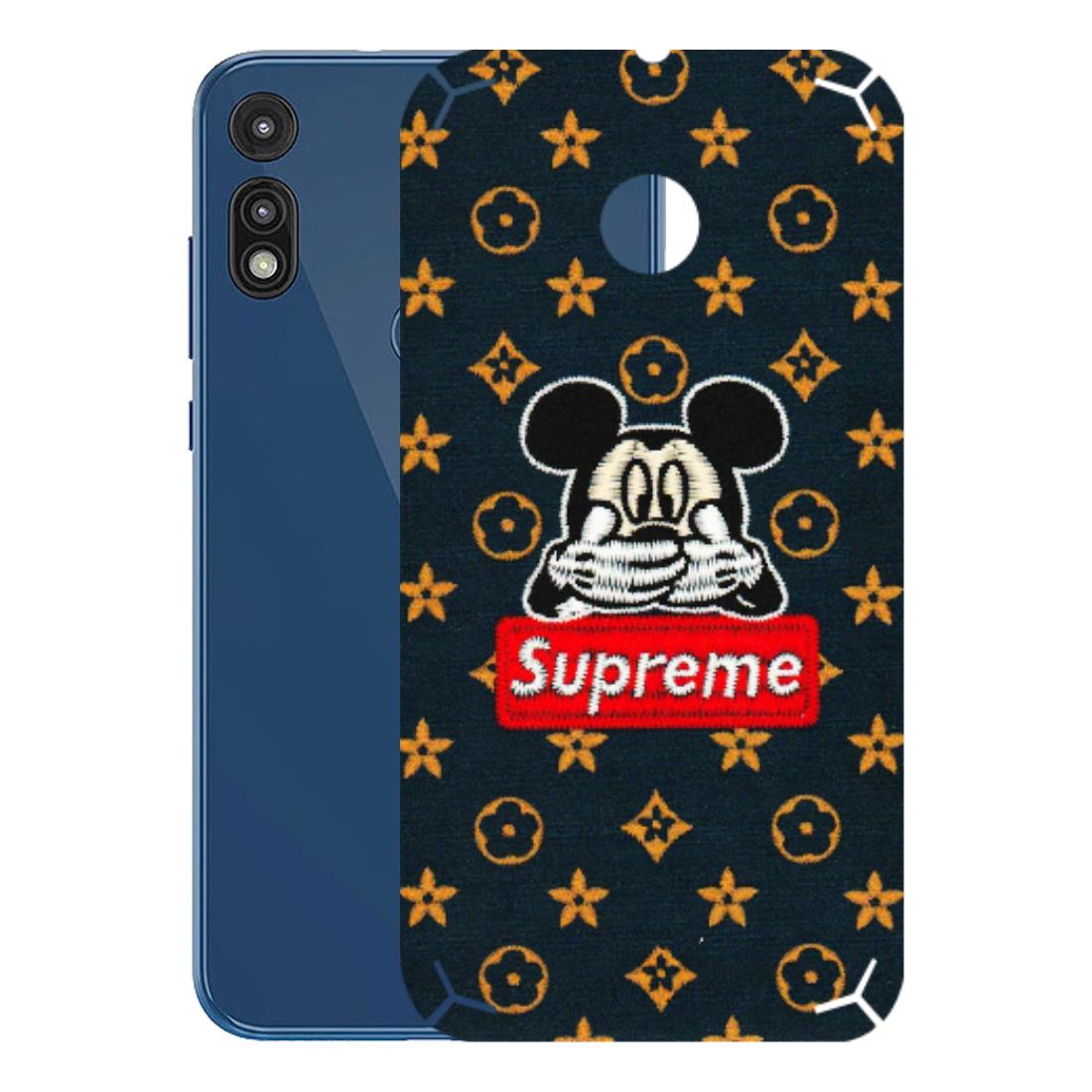 Motorola Phone Skins (All Models) - Mickey Supreme - Matte Finish (M-83) Motorola Moto E