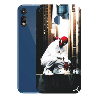 Motorola Phone Skins (All Models) - Sportsman Spider Man - Matte Finish (M-94) Motorola Moto E