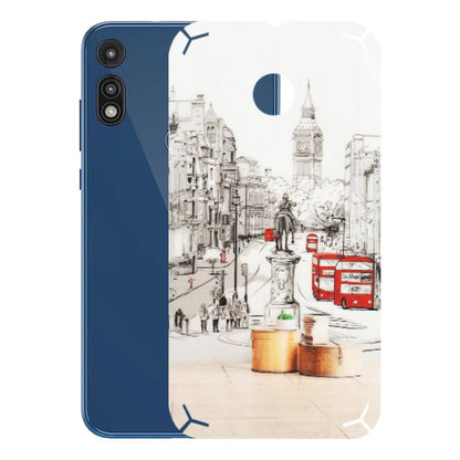 Motorola Phone Skins (All Models) - London Street - Transparent Finish (T-02) Motorola Moto E