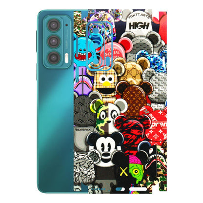 Motorola Phone Skins (All Models) - More Mickey Mouses - 3D Embossed Finish (L-118) Motorola Moto Edge 20 (5G)