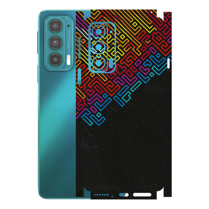 Motorola Phone Skins (All Models) - Dotme Pattern Art - 3D Embossed Finish (L-121) Motorola Moto Edge 20 (5G)