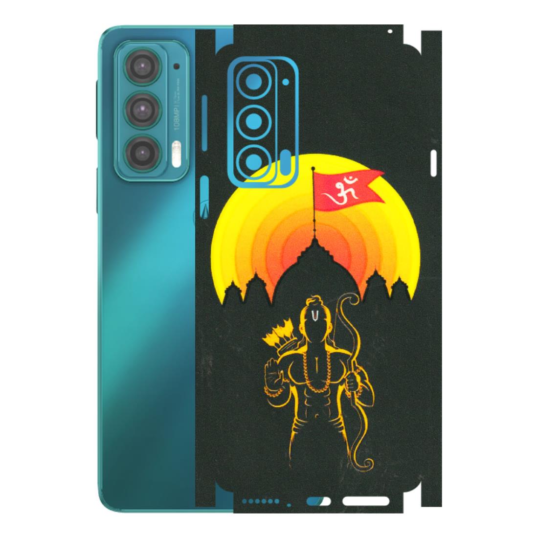 Motorola Phone Skins (All Models) - Lord Ram - 3D Embossed Finish (L-132) Motorola Moto Edge 20 (5G)