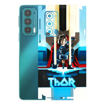 Motorola Phone Skins (All Models) - Thor - 3D Embossed Finish (L-137) Motorola Moto Edge 20 (5G)