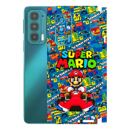 Motorola Phone Skins (All Models) - Super Mario Kart - 3D Embossed Finish (L-140) Motorola Moto Edge 20 (5G)