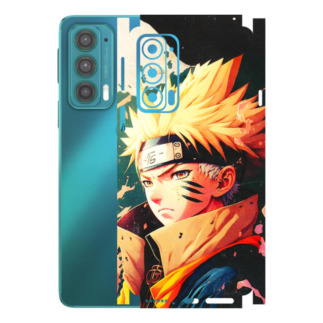 Motorola Phone Skins (All Models) - New Naruto - 3D Embossed Finish (L-148) Motorola Moto Edge 20 (5G)