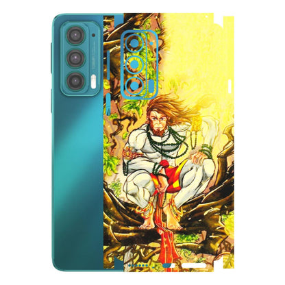 Motorola Phone Skins (All Models) - Lord Hanuman - 3D Embossed Finish (L-152) Motorola Moto Edge 20 (5G)