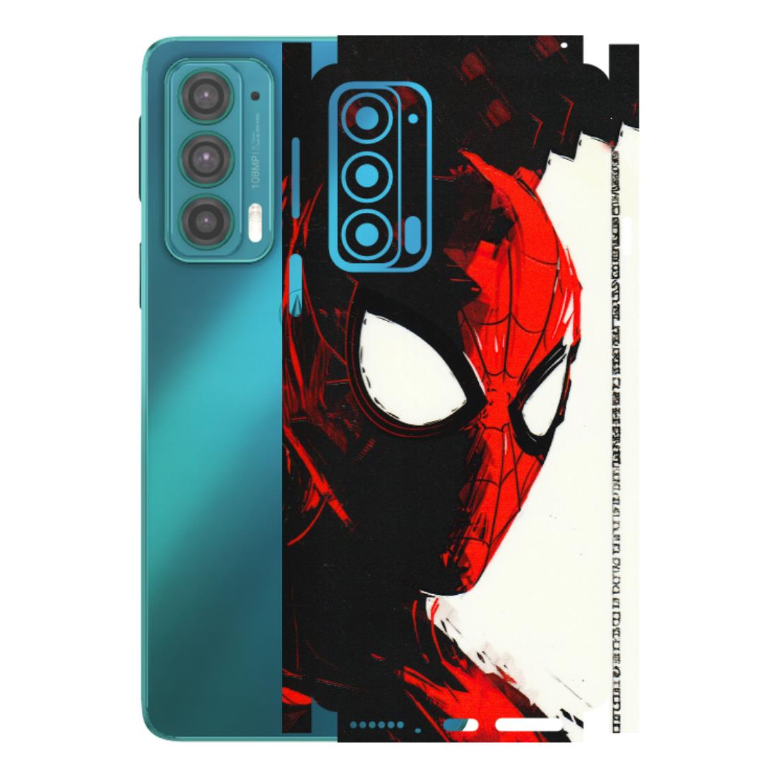Motorola Phone Skins (All Models) - Spiderman Killer Face - 3D Embossed Finish (L-17) Motorola Moto Edge 20 (5G)