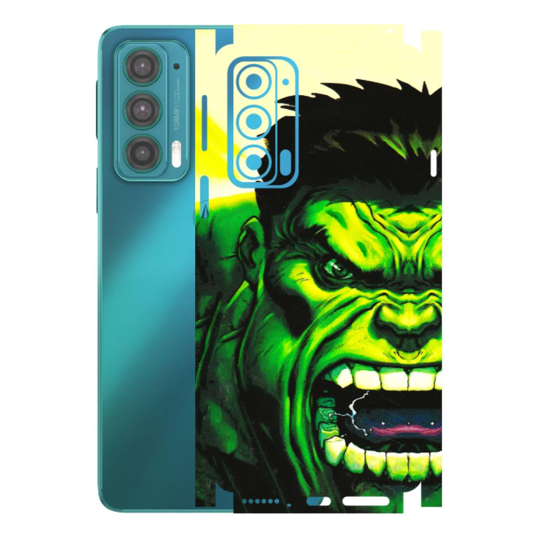 Motorola Phone Skins (All Models) - Hulk - 3D Embossed Finish (L-180) Motorola Moto Edge 20 (5G)
