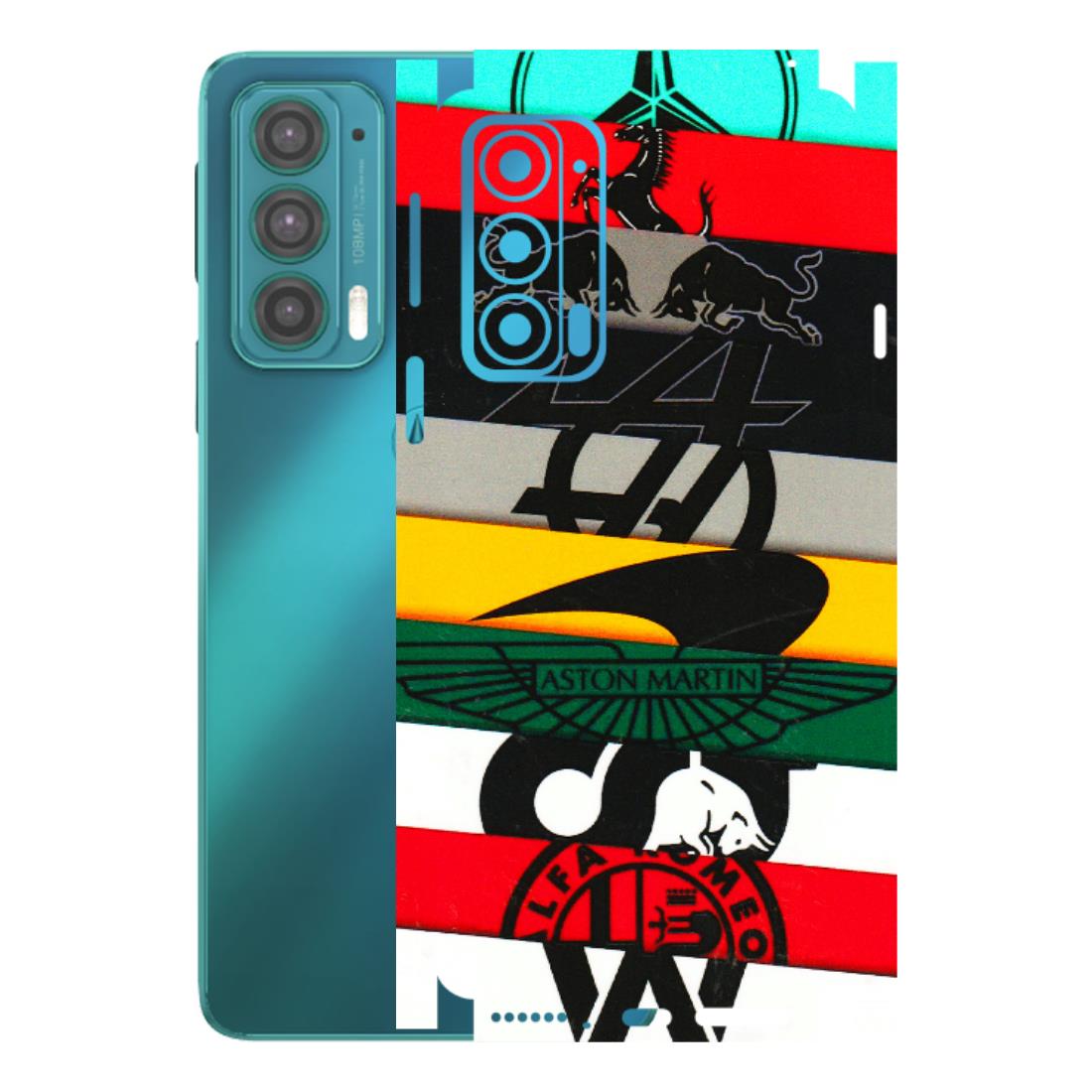 Motorola Phone Skins (All Models) - Multi Designer Brands - 3D Embossed Finish (L-187) Motorola Moto Edge 20 (5G)