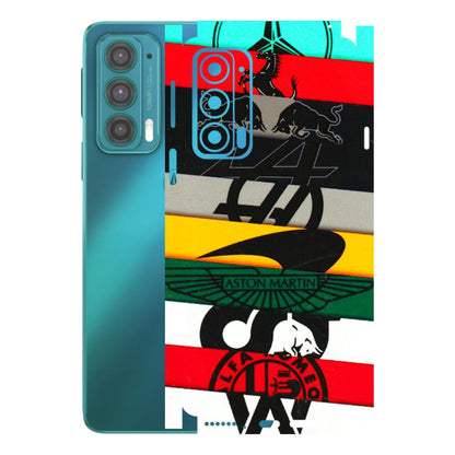 Motorola Phone Skins (All Models) - Multi Designer Brands - 3D Embossed Finish (L-187) Motorola Moto Edge 20 (5G)