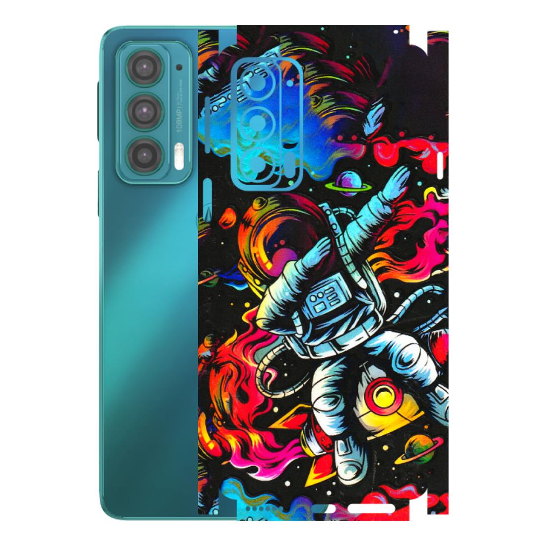 Motorola Phone Skins (All Models) - Astronaut Dope - 3D Embossed Finish (L-191) Motorola Moto Edge 20 (5G)