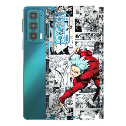 Motorola Phone Skins (All Models) - Anime Comic - 3D Embossed Finish (L-192) Motorola Moto Edge 20 (5G)