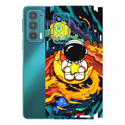 Motorola Phone Skins (All Models) - Baby Astronaut - 3D Embossed Finish (L-197) Motorola Moto Edge 20 (5G)